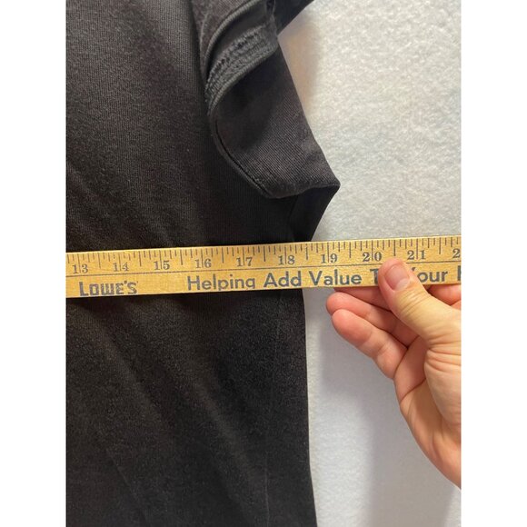 Vintage Evan-Picone Short Sleeve Blouse Quarter Zip Blouse Size Medium - Picture 8 of 10